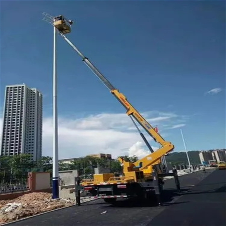 鹰潭余江维修路灯的曲臂升降车出租